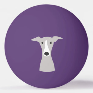 Balle De Ping Pong Greyhound mignon, Greyhound italien ou Chien Whipp