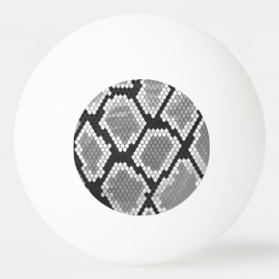 Balle De Ping Pong Gris de serpent et gris clair