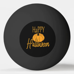 Balle De Ping Pong Happy Halloween