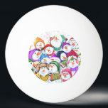 Balle De Ping Pong Happy Snowman Merry Christmas Ping Pong Ball<br><div class="desc">Joyeux Snowmans Joyeux Noël Fête Dessin Drôle Dessin Dessin Dessin Dessin Célébration Snowman - Choisissez / Ajoutez votre texte unique / Police / Couleur - Faites votre cadeau spécial - Redimensionnez et déplacez ou retirez et ajoutez des éléments / image avec outil de personnalisation ! - Dessin et design par...</div>