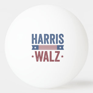 Balle De Ping Pong Harris Walz 2024 Election Kamala Tim Waltz America