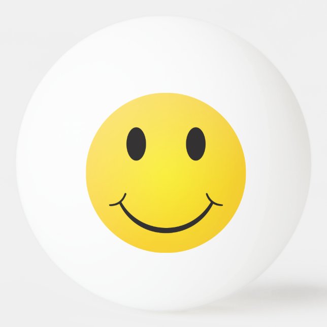 Balle De Ping Pong Heureux (Devant)