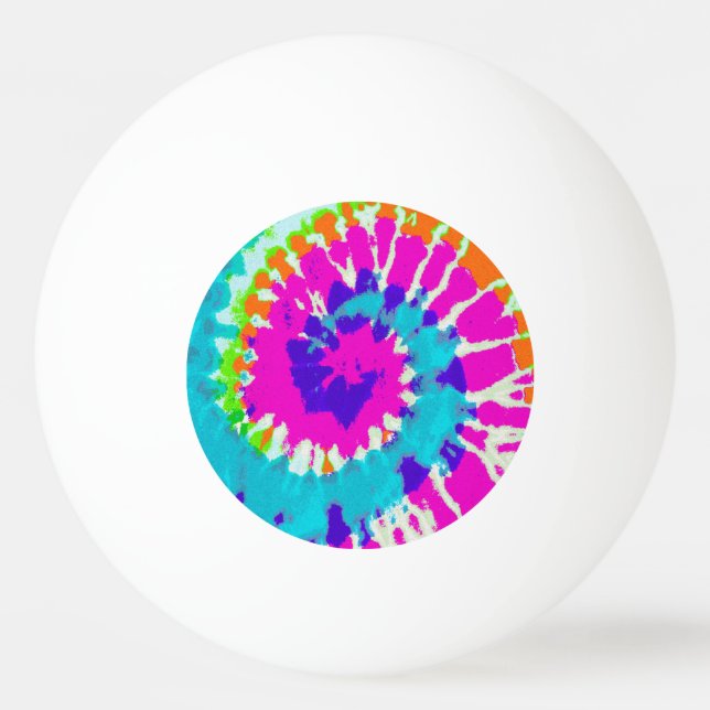 Balle De Ping Pong holiES - Power Spiral Batik Style (Devant)