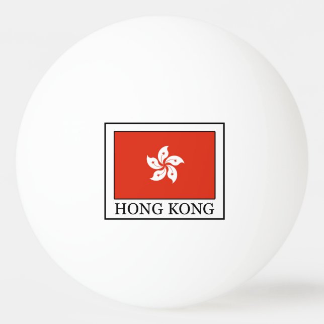 Balle De Ping Pong Hong Kong (Devant)
