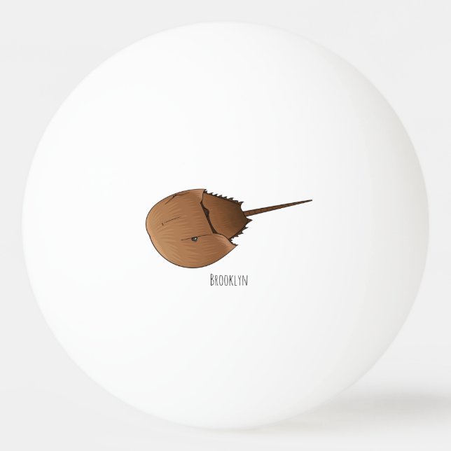 Balle De Ping Pong Horseshoe crab (Devant)