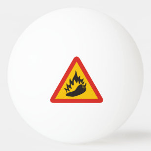 Balle De Ping Pong Hot pepper danger