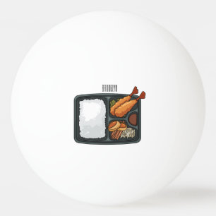 Balle De Ping Pong Illustration de Bento