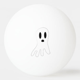 Balle De Ping Pong Illustration de fantôme gothique effrayant