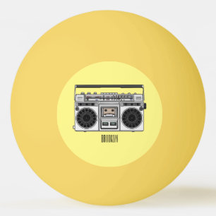 Balle De Ping Pong Illustration de la bande dessinée radio