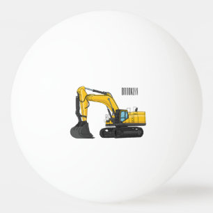 Balle De Ping Pong Illustration de la pelle Crawler