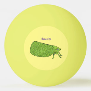 Balle De Ping Pong Illustration de l'insecte de la trémie verte mûre