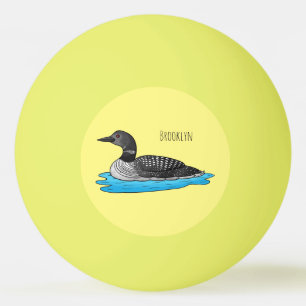 Balle De Ping Pong Illustration de Loon bird