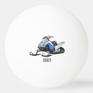 Balle De Ping Pong Illustration de motoneige