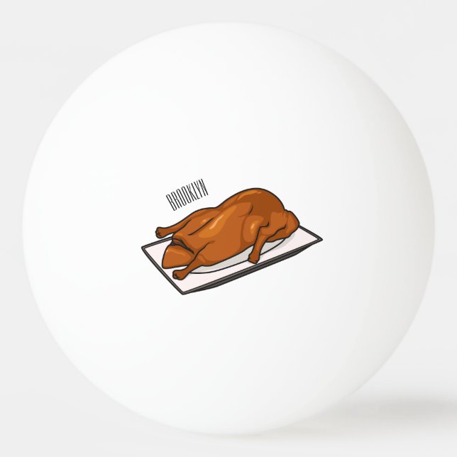 Balle De Ping Pong Illustration de Peking duck (Devant)