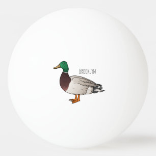 Balle De Ping Pong Illustration du canard de Majard