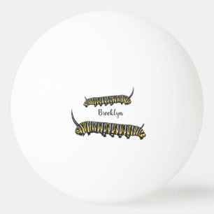 Balle De Ping Pong Illustration Monarch caterpillar