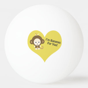 Balle De Ping Pong Im Bananas pour singe