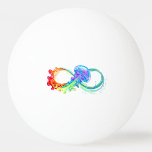 Balle De Ping Pong Infinity avec Rainbow Jellyfish