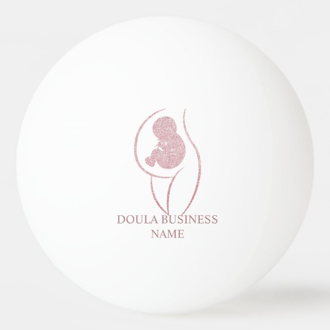 Balle De Ping Pong Infirmière de grossesse Doula professionnelle Acco (Devant)