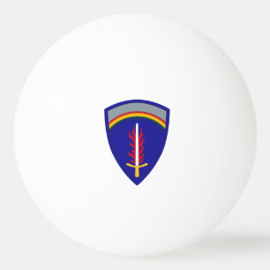 Balle De Ping Pong Insigne Army Europe USAREUR