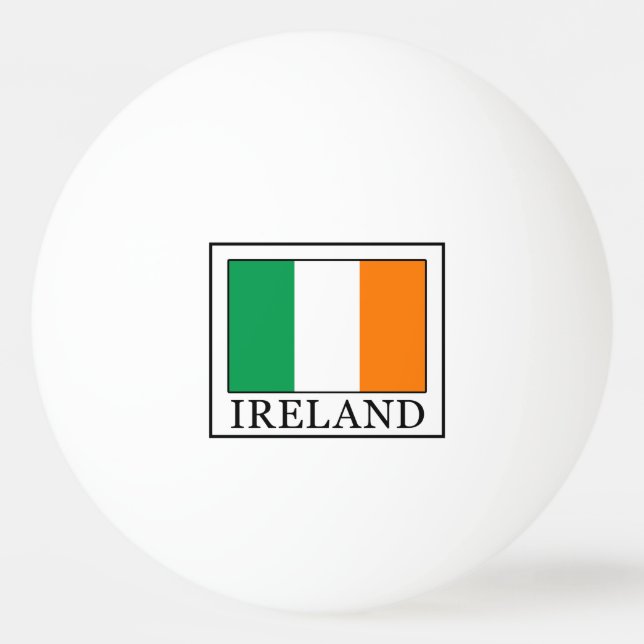 Balle De Ping Pong Irlande (Devant)
