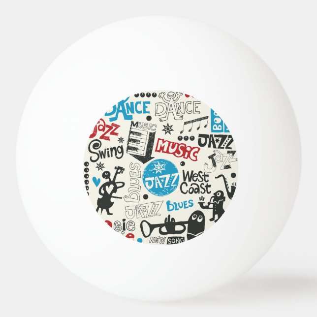 Balle De Ping Pong Jazz Doodle : Mélange de Musique Eclectique (Devant)