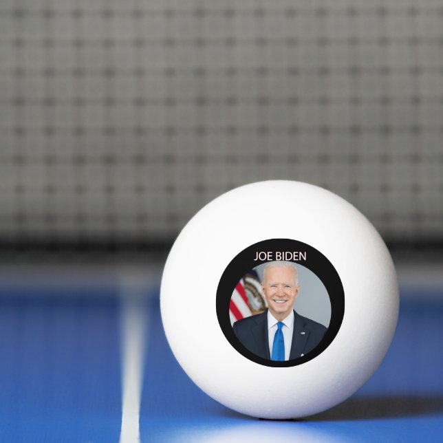 Balle De Ping Pong JOE BIDEN Président (Filet)