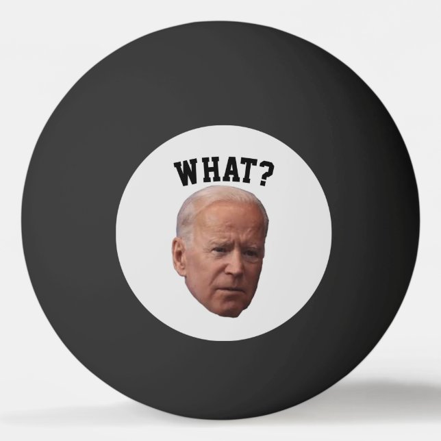 BALLE DE PING PONG JOIE BIDEN PING PONG BALLS (Devant)