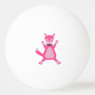 Balle De Ping Pong Joli rose Baby Girl Fox