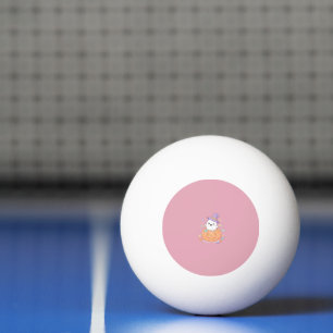 Balle De Ping Pong Joyeux Halloween petite citrouille fantôme