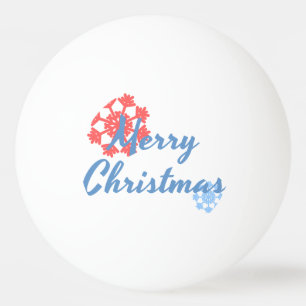 Balle De Ping Pong Joyeux Noël