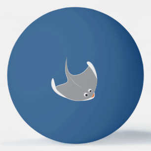 Balle De Ping Pong Joyeux Stingrays