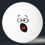 Balle De Ping Pong Kawaii Mignonne Visage Drôle. Emoji. Emoticon.<br><div class="desc">Available here: http://www.zazzle.com/produkto</div>