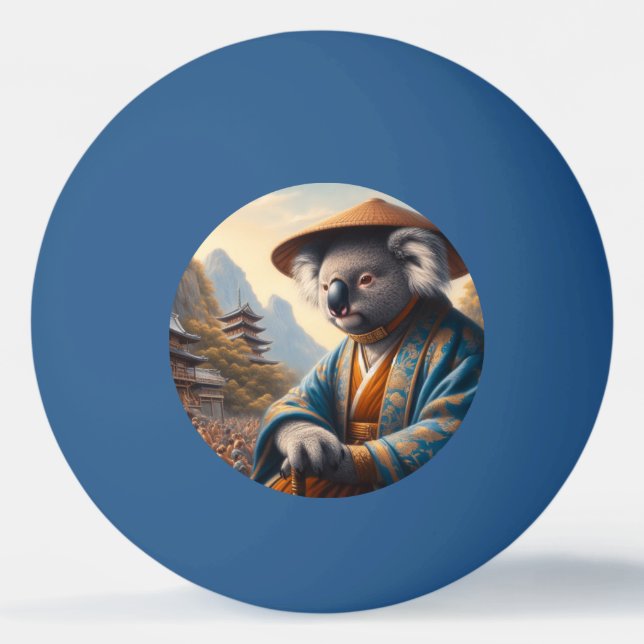 Balle De Ping Pong Koala Japon ancien (Devant)