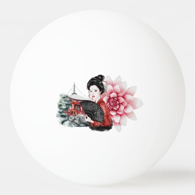 Balle De Ping Pong La série Okinawa Design 36  (Devant)