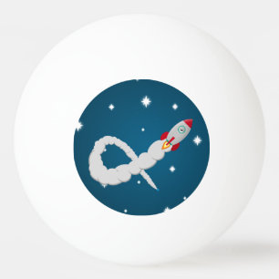 Balle De Ping Pong Lancement de fusées spatiales