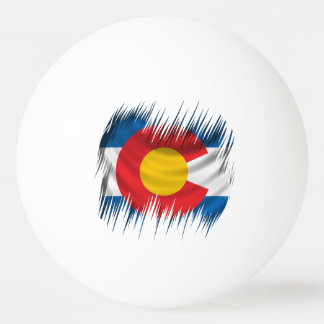 Balle De Ping Pong Le Colorado déchiqueté