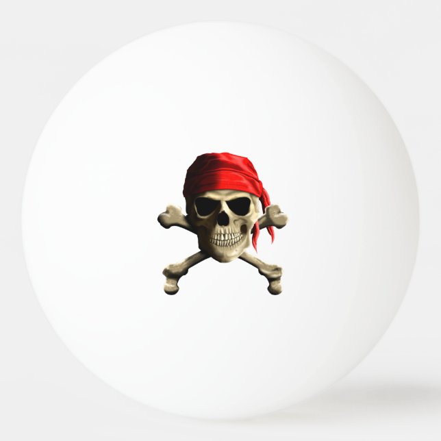 Balle De Ping Pong Le jolly roger (Devant)