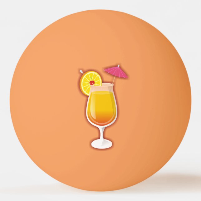 Balle De Ping Pong Le lever du soleil de Tequila (Devant)