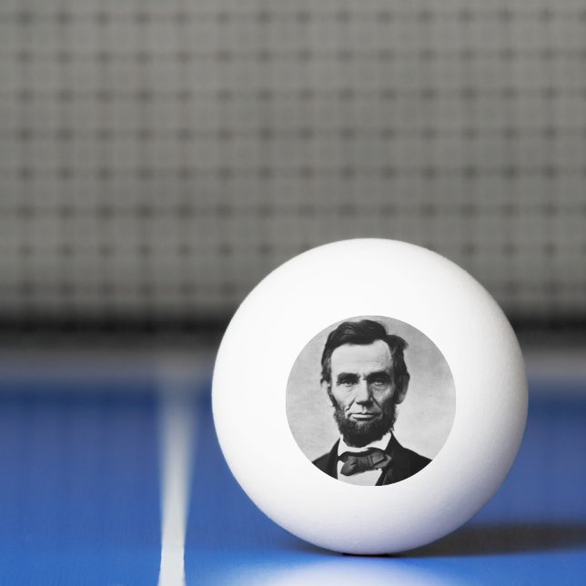 Balle De Ping Pong Le président américain Abraham Lincoln, Guerre de  (Filet)