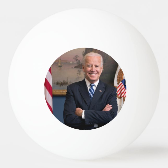 Balle De Ping Pong Le président américain Joe Biden en tant que sénat (Devant)