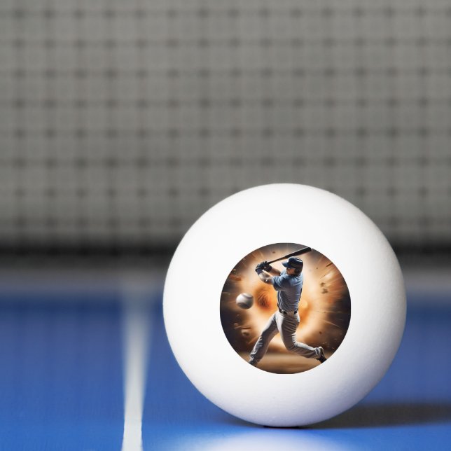 Balle De Ping Pong Le terrain de baseball Thunder, (Filet)