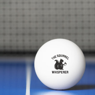 Balle De Ping Pong Le Whisperer d'écureuil   Écureuil