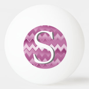 Balle De Ping Pong Le ZigZag simple - rose