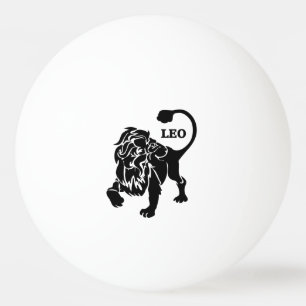 Balle De Ping Pong Leo Lion Zodiac