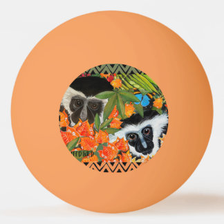 Balle De Ping Pong Les amis de Colobus