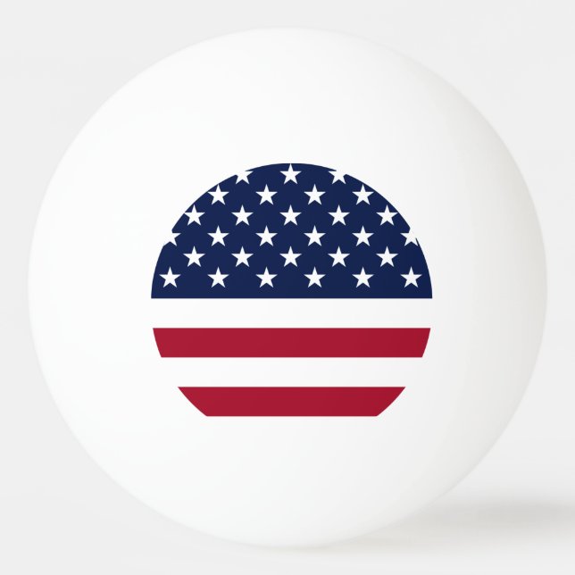 Balle De Ping Pong Les Etats-Unis diminuent (Devant)