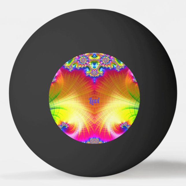 Balle De Ping Pong LEVI ~ Multitude de nuances lumineuses ~ Design ~ (Dos)