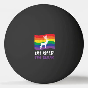 Balle De Ping Pong LGBT Deer