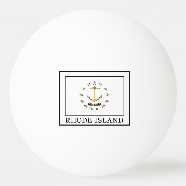Balle De Ping Pong L'île Rhode (Devant)